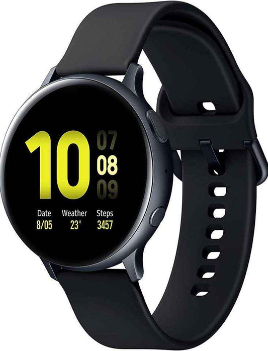 Active 2 Smart Watch - 1.8” HD Touch Display, Bluetooth Calling, Heart Rate & SpO₂ Monitor, GPS, IP67 Waterproof, Black Metal Band | SKU-W5