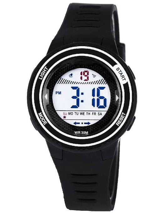 Digital Sports Watch for Kids | Dual Display Waterproof Clock with Alarm Function for Boys & Girls