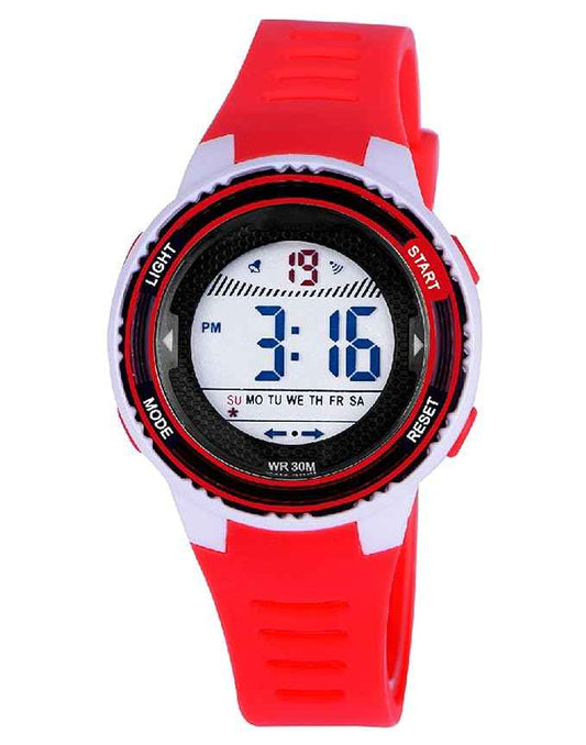 Digital Sports Watch for Kids | Durable Waterproof Dual Display with Alarm Function