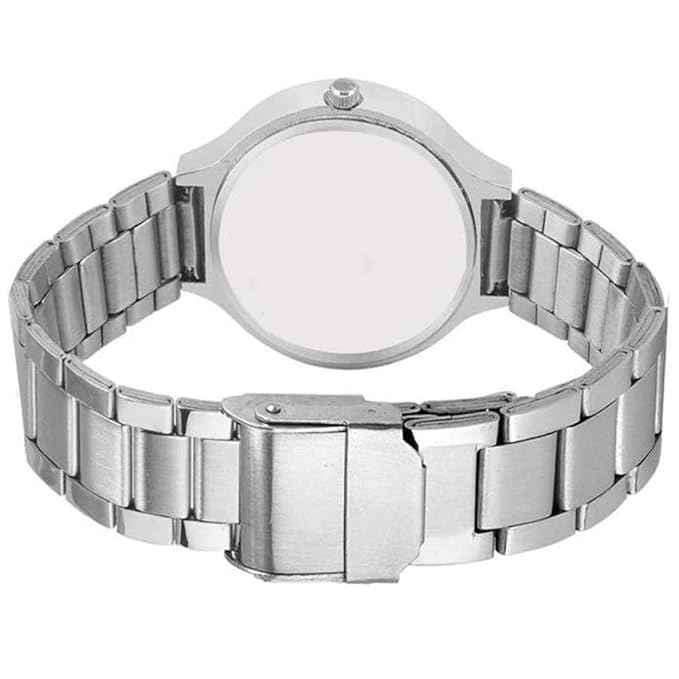Women's Fashion Analog Watch - Stylish Silver Bracelet & Round Quartz Dial for Casual and Daily Wear