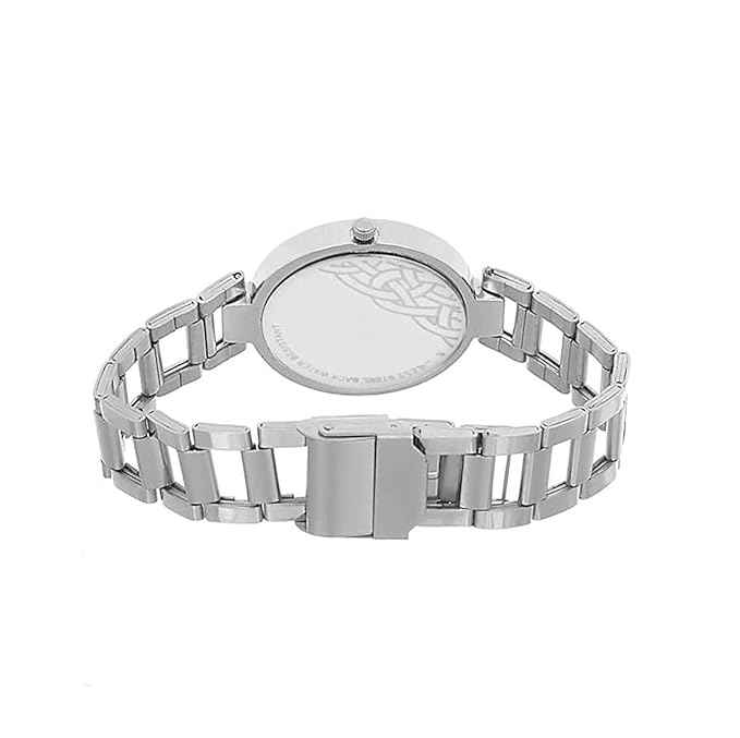 Women's Fashion Analog Watch – Elegant Silver Bracelet & Round Quartz Dial for Casual & Daily Wear