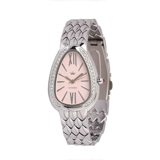 Fashionable Ladies Waterproof Watch - Elegant Analog Quartz Design in Silver - Perfect Gift for Women
