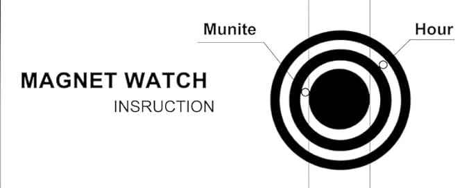 Magnetic Ball Men's Watch | Futuristic Handless Quartz Watch with Rolling Ball Display and Modern Black Silicone Strap